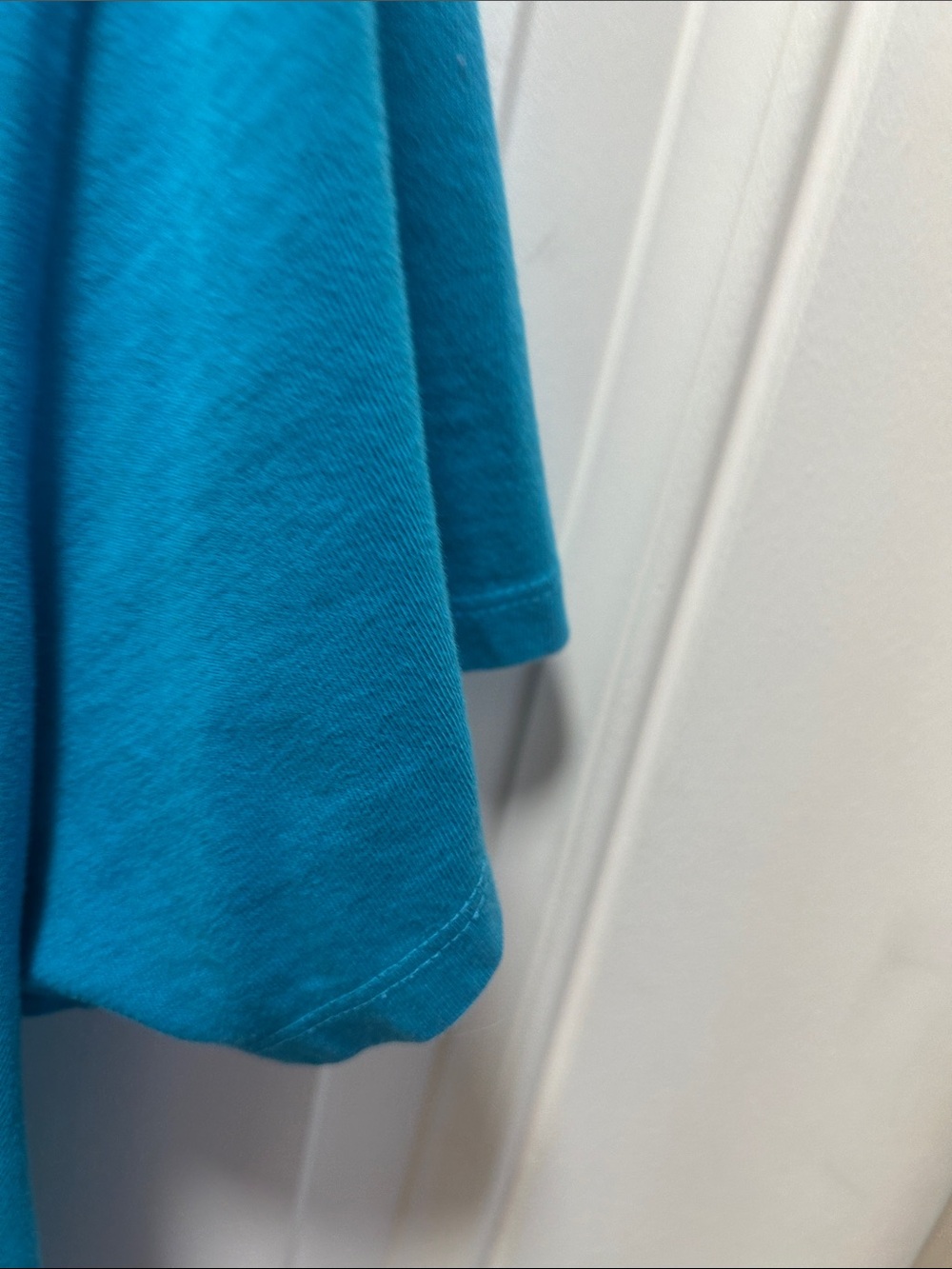 Life Is Good Teal V-Neck Short Sleeve Tee with Seasonal Heart Graphics - Picture 4 of 10